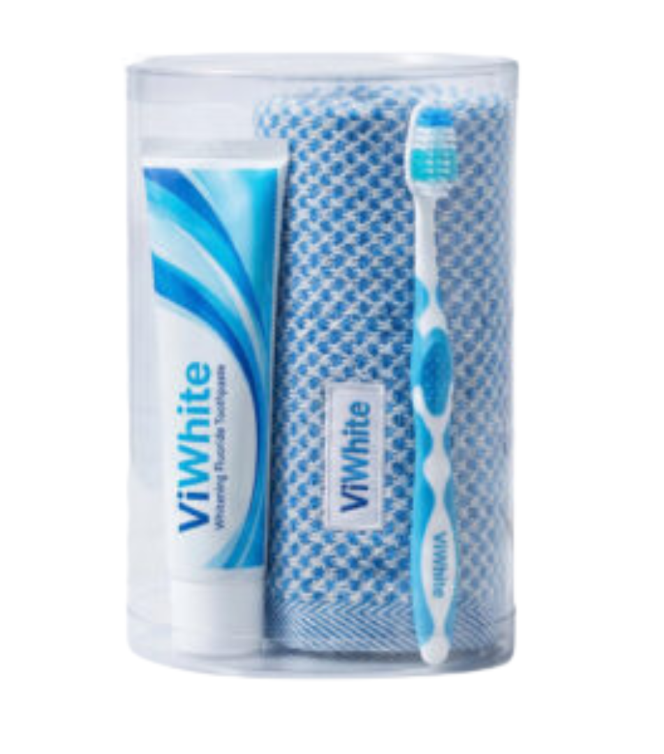 Bộ comboa ViWhite: Kem đánh răng – bàn chải – khăn mặt