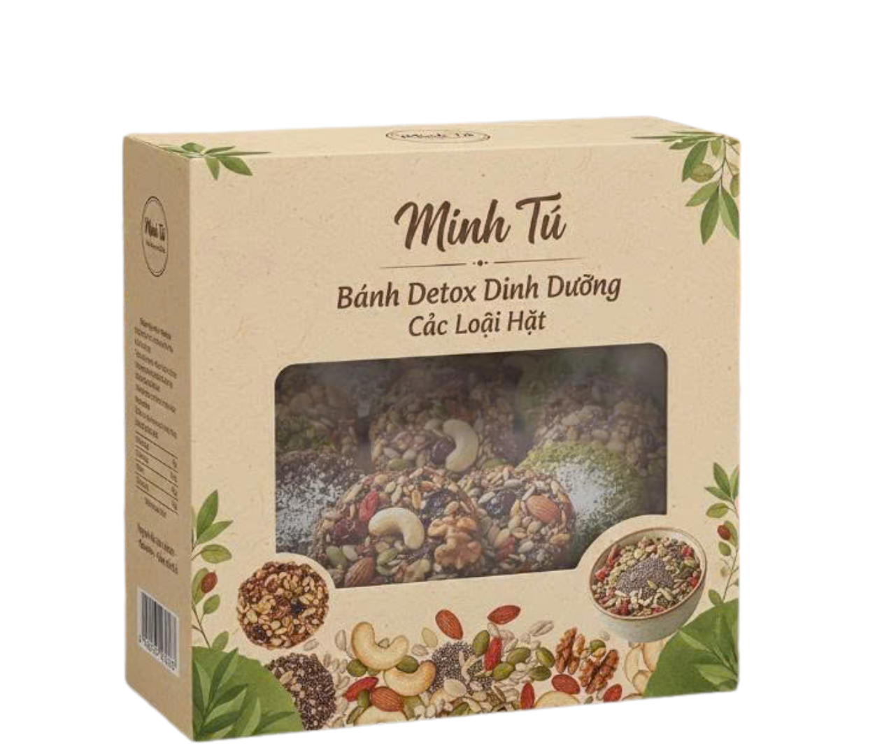 Bánh detox dinh dưỡng Minh Tú